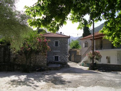 Huset i Kato Chora, Milea.